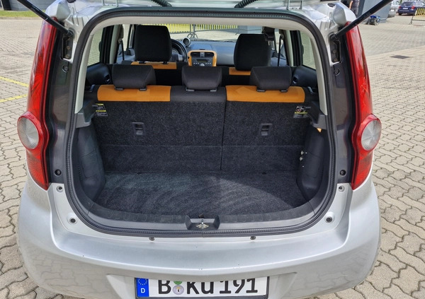 Opel Agila cena 17600 przebieg: 55500, rok produkcji 2010 z Świdnica małe 407
